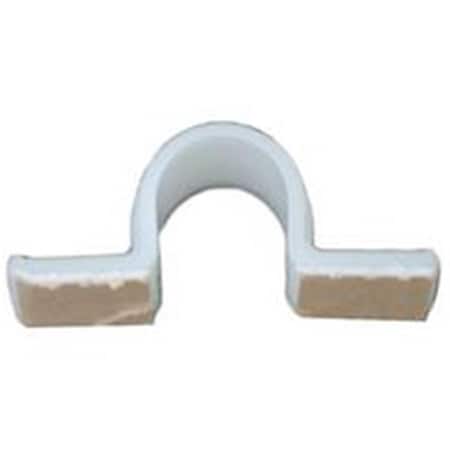 Jandorf Cable Clip, Nylon, 1/2 in Bundle Dia., Natural, 1.60 in L 3394624
